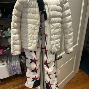 Perfect Moment White and Red Kids Matching Set